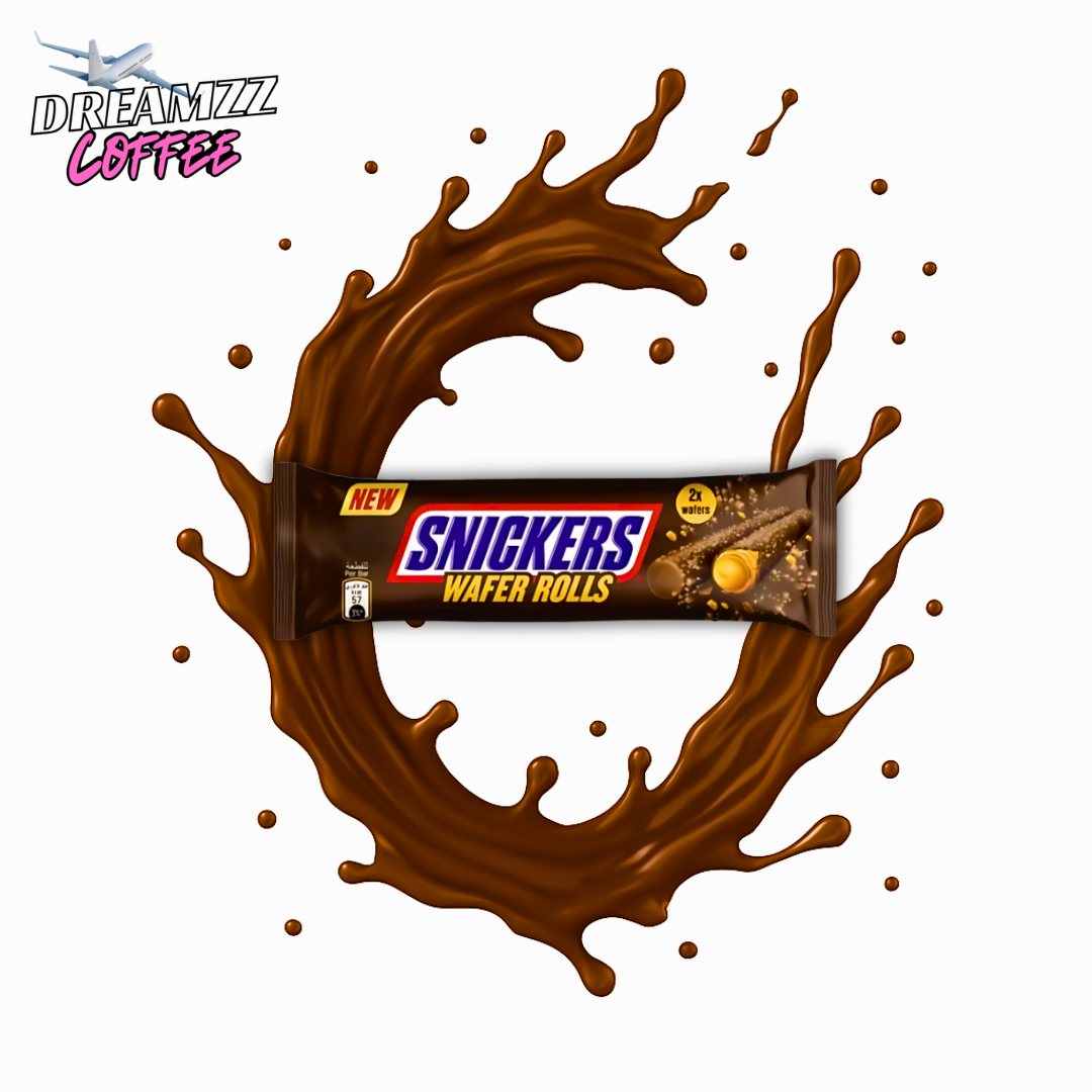 Snickers wafer rolls