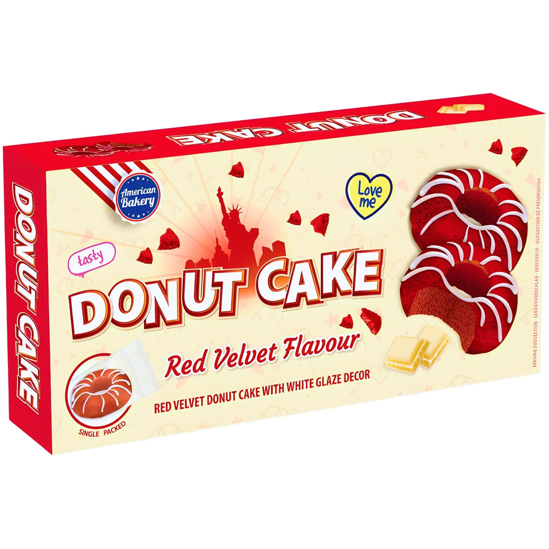 Donut Cake Red Velvet - American Bakery