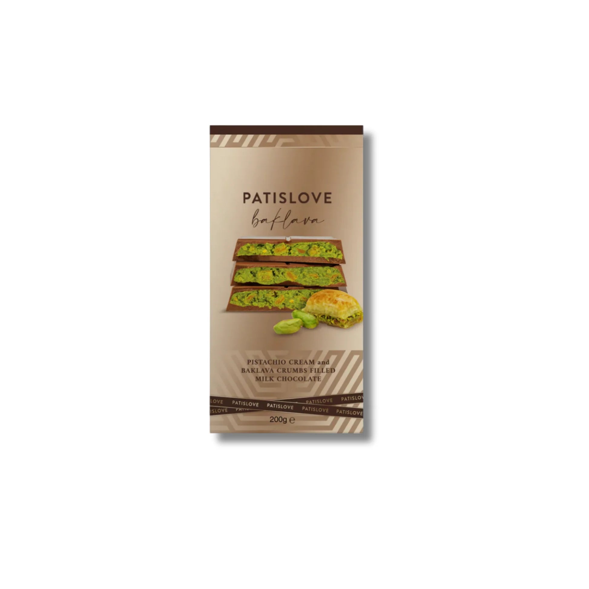 Chocolat de Dubaï à la pistache et au baklava - Patis Love